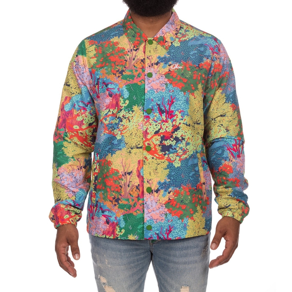 NWT AKOO SNAP DOWN MANDEVILLE ARTICHOKE GREEN JACKET (XL)